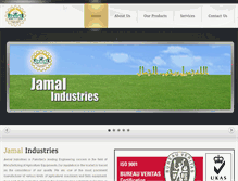 Tablet Screenshot of jamalagri.com